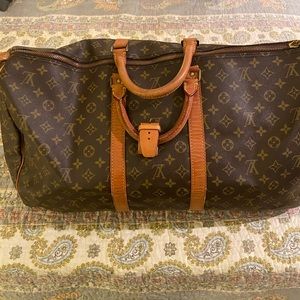 Vintage Louis Vuitton Keepall 55 Duffle Bag